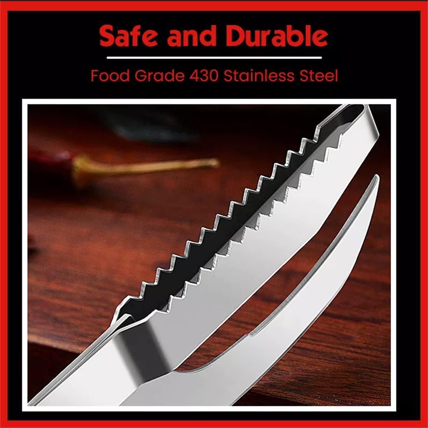 Stainless Steel 3 in 1 Fish Maw Knife